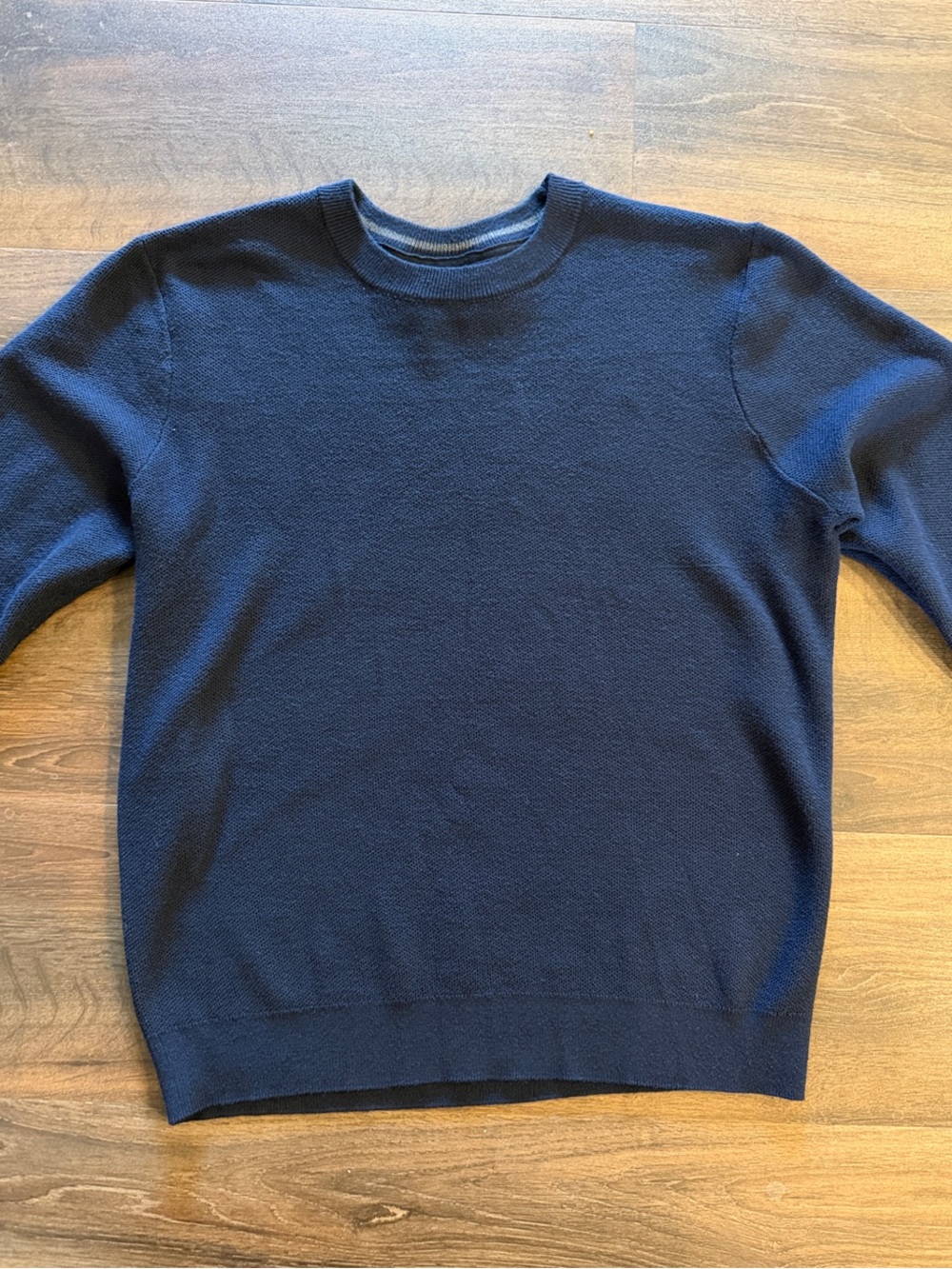 Wilt Men's Navy Blue Crewneck Sweater